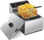 Stainless Steel Electric Deep Fryer - 6.0L