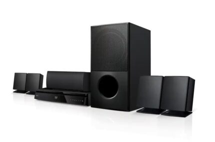LG 5.1Ch. Bluetooth Home Theater Music System - LHD627 - Black