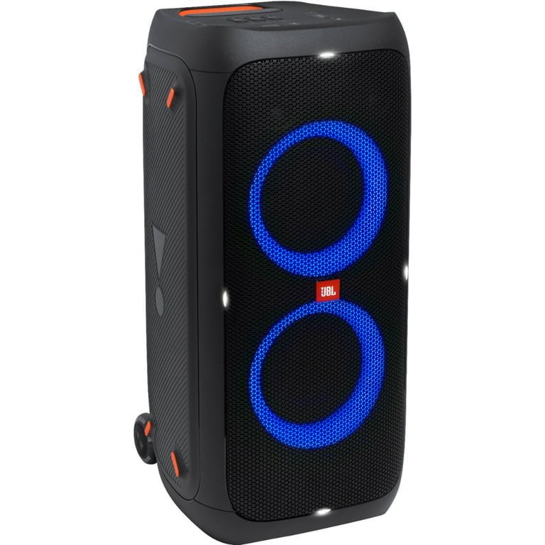 02957b6e-b165-48b5-88af-ed12356b06eb.6538cd107509a68663ca5484a2660a04.jpeg JBL Portable Bluetooth Speaker with LED Lighting, Black, JBLPARTYBOX310AM - Image 1