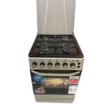 Yes YS-5540GTB Full Gas Free Standing Oven Cooker - Silver