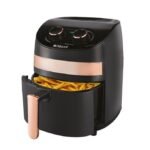 Newal 3.5 Litre Automatic Dual Temperature Control Knob Air Fryer - Black