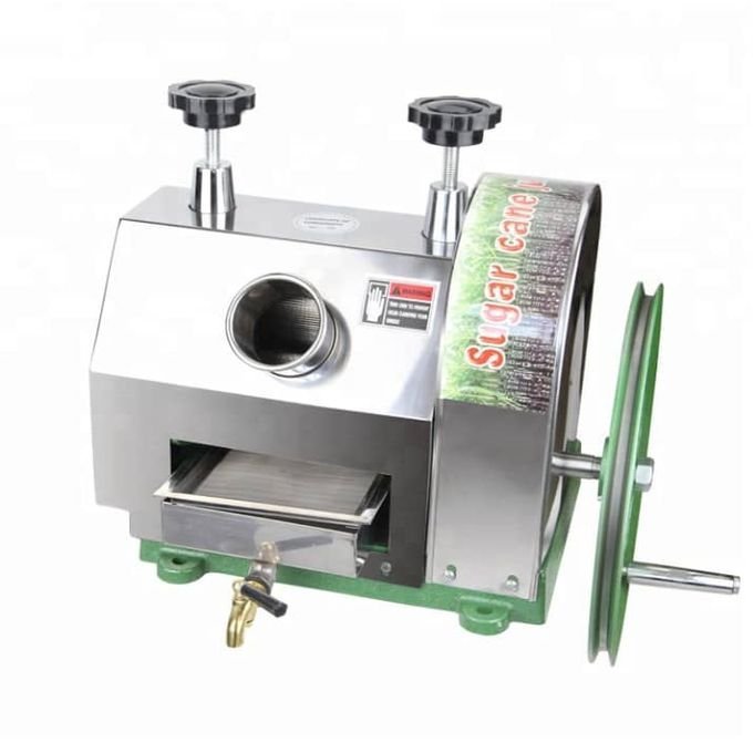 1-2023-01-31t215718.276.jpg Silver Manual Sugar Cane Juicer Machine - Heavy Duty & Easy to Use - Image 1