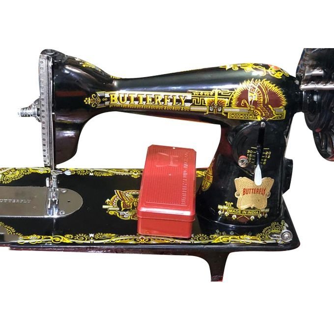 1-2023-02-04t190828.844.jpg Black Butterfly Original Sewing Machine Head - Sew with Ease! - Image 1