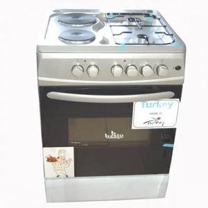 1-66.jpg Besto 2Gas + 2Electric Auto Ignition Grill 60x60 Cooker ,Silver - Image 1