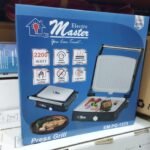 Perfect Grilling Every Time with Electro Master 4 Slice Press Grill Maker - Black - Image 2