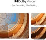 Hisense 70-Inch 4K UHD Smart VIDAA TV 70A6HS, With Dolby Vision HDR, DTS Virtual X, Bluetooth and Wi-Fi (2022 NEW) – Black - Image 12