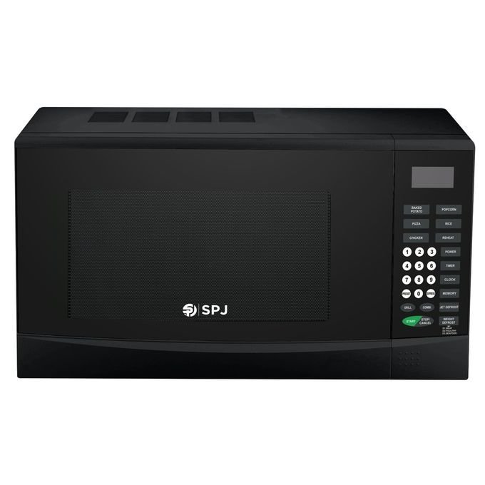 1000049074.jpg SPJ 28 Liters Digital Microwave With Grill Oven - Black - Image 1
