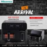 Hisense 8.6L Dual Basket Air Fryer | H09AFBK2S5 - Image 2