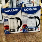 Sonashi 1.8Litres Glass Kettle SKT-1809 1500W - Image 2