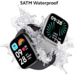 XIAOMI Redmi Smart Watch 3 Active 1.83 Inch Big LCD Display, 5ATM Water Resistant, 12 Days Battery Life, GPS - Black - Image 3