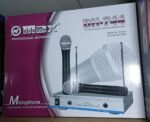 Max Vhf Professional Wireless Microphone-Silver And Black - Image 4