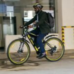 EBEE Electric Mountain Bike With Element Rear Light Fenders And Charger-Black - Image 4