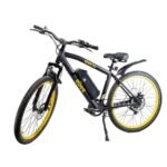 EBEE Electric Mountain Bike With Element Rear Light Fenders And Charger-Black