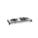 Saachi 2500W Saachi Double Hot Plate NL-HP- 6209 Stainless Steel