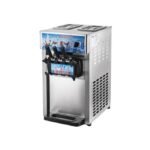 Make Delicious Ice Cream with the ADH 3 Levers Table Top Ice Cream Maker Machine (Small) - Grey