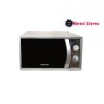 Hisense H20MOMMI Microwave Oven, 20 Litre - Mirror Silver