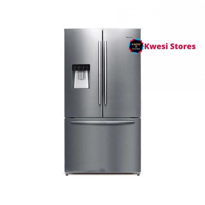 1282529-1.jpg Hisense 697Ltrs Multi Door Refrigerator w/ Dispenser | RF697N4ZS1 - Image 1