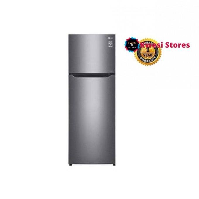 12826291161641854615312880.jpg LG GN-B372SQCB 312 Liters Top Freezer Fridge -Silver - Image 1