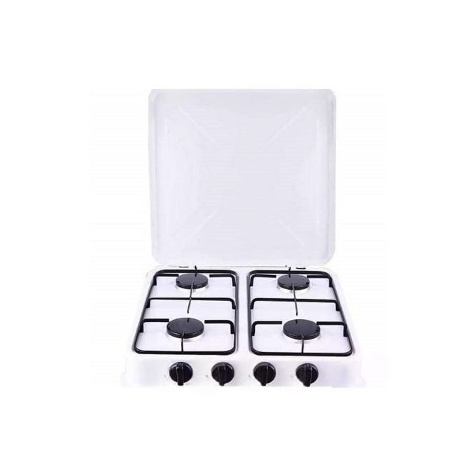 1282729-2.jpg Starlux 4 Burner Gas Stove Cooker Plate With Automatic Ignition - White. - Image 1
