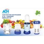ADH 4 in 1 Multi-purpose Food Processor Blender - White - Image 3