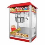 1300W Commercial Electric Popcorn Maker Machine - Movie Theatre Style Popcorn with Roof Top Design & Multi-Colour Options