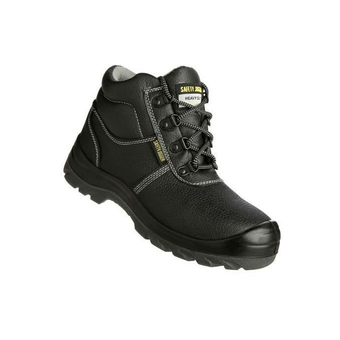 1287729-1.jpg Jogger Safety Shoes Oil Resistant Boots - Black, Sizes available 39 to 45 - Image 1