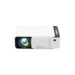 Borrego T5 Portable Home LED Cinema Theatre FHD Wi-Fi Projector Machine - White - Image 2