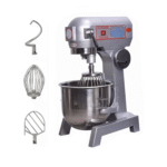 B10 ProMix Industrial Planetary 10 Liters Mixer – Multi-Speed with Dough Hook, Whisk & Paddle