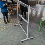 Erasable magnetic white board  120cm by 150cm with stand - Image 3