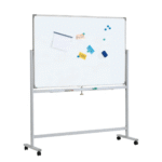 60cm by 90cm magnetic erasable white board with adjustable stand