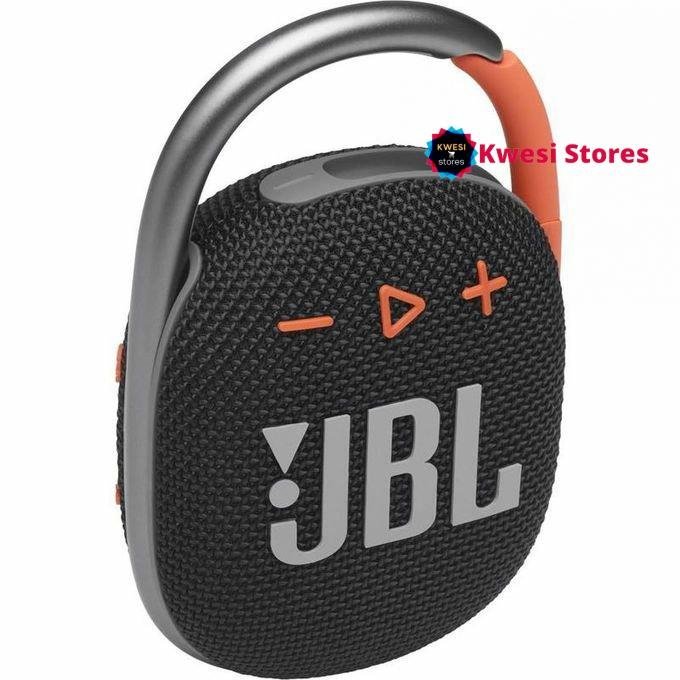 2-2021-10-31t1638534965011055515291725.jpg Jbl CLIP 4 - Waterproof Portable Bluetooth Speaker - Black,Orange - Image 1