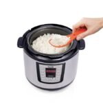 Saachi 8.0 L Electric Pressure Cooker NL-PC-5308-BK - Silver, Black - Image 2