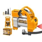 INGCO Auto Air Compressor - Orange / Silver - Image 4