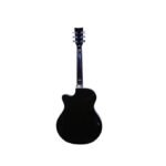 Ibanez Acoustic Box Guitar With A Tuner On It -Black - Image 2