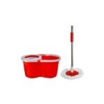 Modern Cleaning Spin Mopper-Red - Image 2