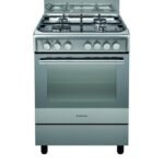 Ariston A6TMH2AF (X) EX - SS,60 x 60 4 GAS, ELECTRIC OVEN / GRILL + FAN, AUTO IGN & AUTO SAFETY - Silver - Image 2