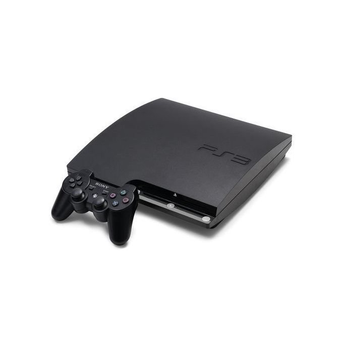 2282029-4-1.jpg Sony PlayStation Play Station 3 Refurbished Console (PS3)- Black - Image 1