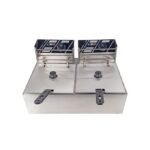 Owngreat Double Deep Fryer 12 Litres - Silver - Image 4