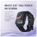 Oraimo Watch 4 Plus BT Call 2.01'' HD Large Screen Smart Watch - Black - Image 2