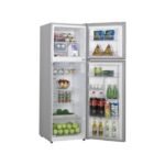 Hisense 328L Double Door Refrigerator - Silver - Image 3
