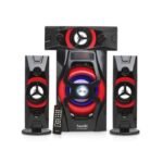 Saachi 3.1 Channel FM/SD Multi-Media Bluetooth Speaker System - Black,Red - Image 2
