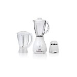 Saachi 3 In1 Double Jar Blender, 1.5 Litres - White - Image 2