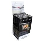 Sano 60X60 Full Gas Electric Oven Cooker With Rotisserie- Black - Image 4