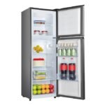 Hisense 225L Double Door Refrigerator 2022 - Silver | Energy-Efficient & Spacious Fridge for Home & Office