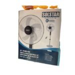White Solstar Standing Fan with Remote Control - Stay Cool and Comfortable - Image 2