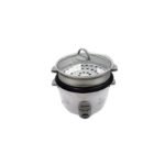 Sayona Electric Rice Cooker 1.8L - White | Cook Perfect Rice Every Time