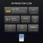 HP CC200 Smart Projector with inbuilt Roku TV - Image 2