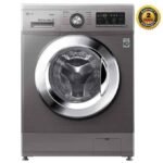 LG FH4G6VDYG6 9KG Steam Washing Machine Chrome Knob - Silver - Image 2