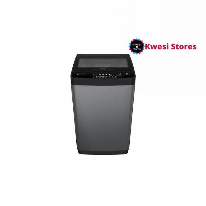3281129.jpg Hisense 8Kg Top Loading Automatic Washing Machine, Gray - Image 1