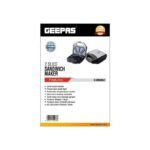 Geepas 2 Slice Grill Maker GSM6002 - Image 3